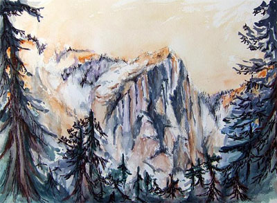 Yosemite Park - работа Татьяны Савиной 