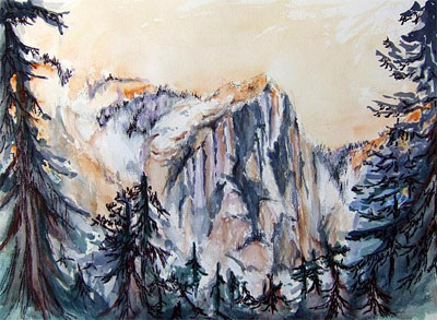Yosemite Park - работа Татьяны Савиной